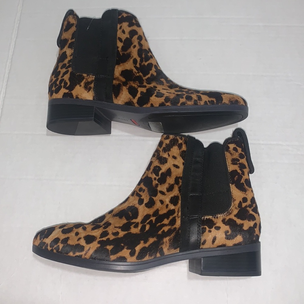 Rockport | Animal Fur Cheetah Print Booties Size 8 NEW - Picture 5 of 16